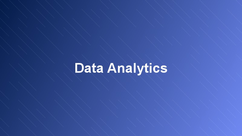 Data Analytics